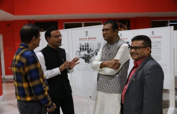 The High Commission observed  the “Partition Horrors Remembrance Day” with an exhibition of the vivid glimpses of the tragedy at MGICC on August 14, 2024.